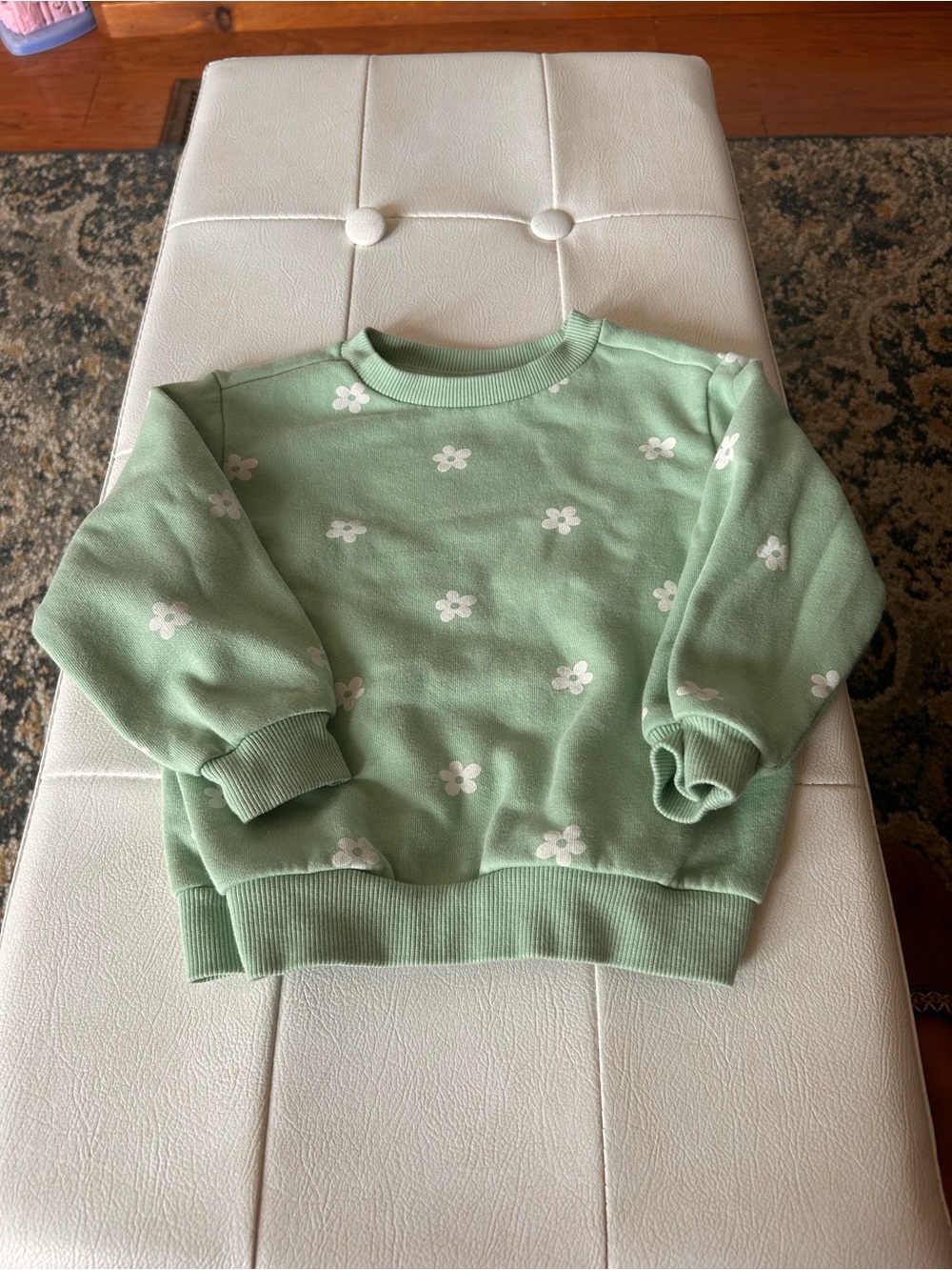Floral sweater